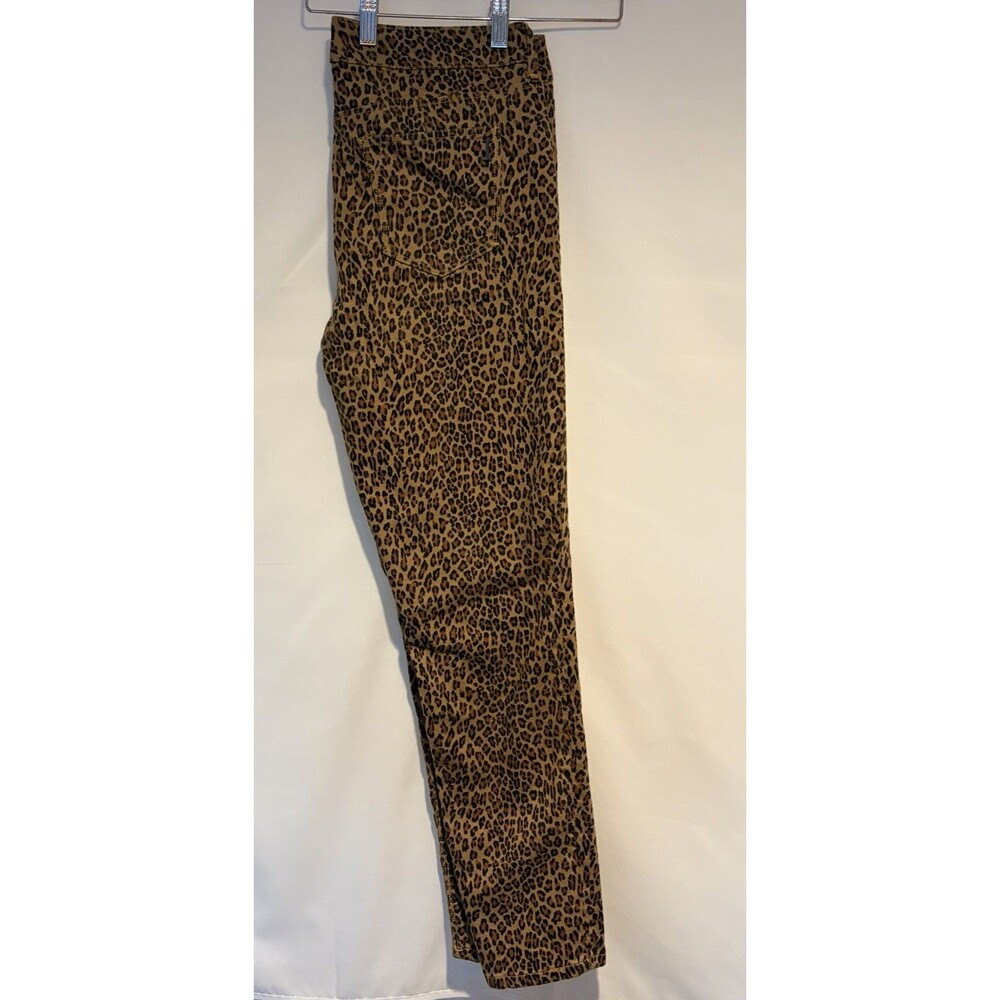 Isaac Mizrahi Jeans Leopard Print Pre Owned Size Large